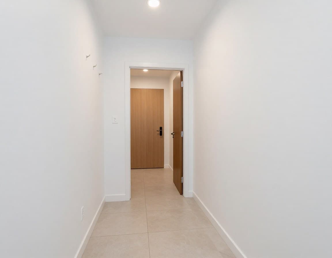 Leerer Raum: Flur vor Skandinavisch Virtual Staging